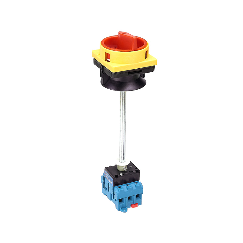 ZHUCO SZD11-32/300010-B Disyuntor de carga bifásico, trifásico y de tres cables, con base de intercambio de candado/puerta (con varilla larga)