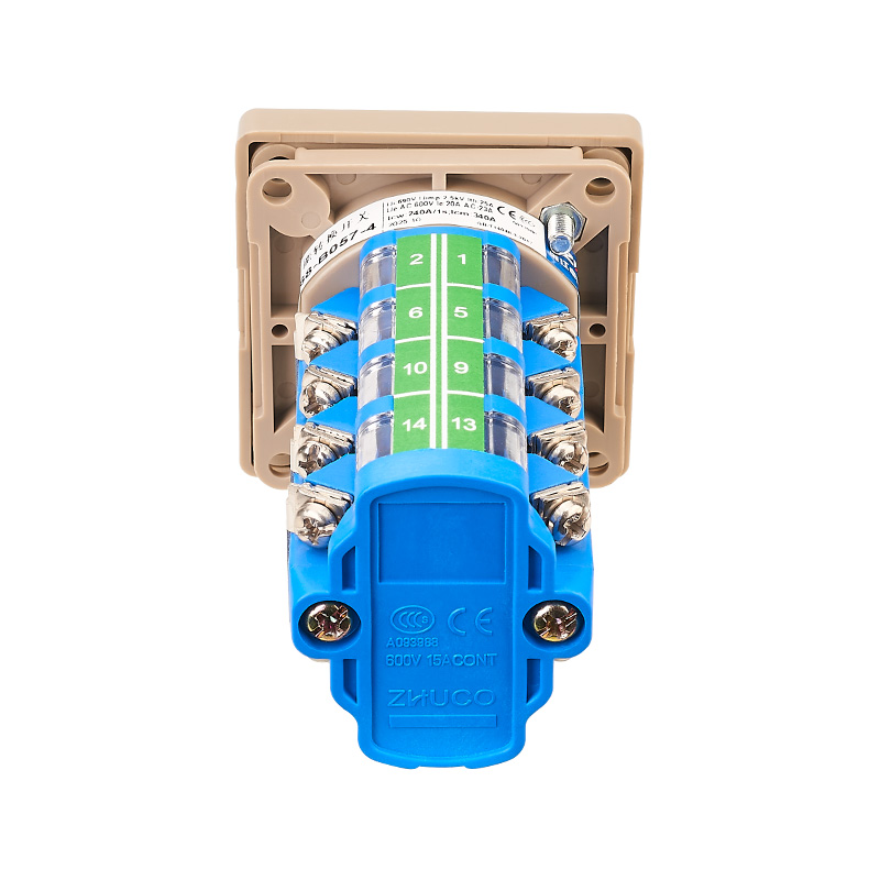 ZHUCO SC-68-B057-4 Interruptor de cambio trifásico de cuatro secciones HI-OFF-LOW