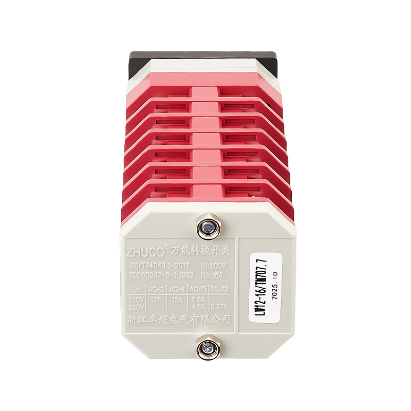 Interruptor de conmutación ajustable de diez circuitos para gabinete de condensadores ZHUCO LW12-16/TM707.7