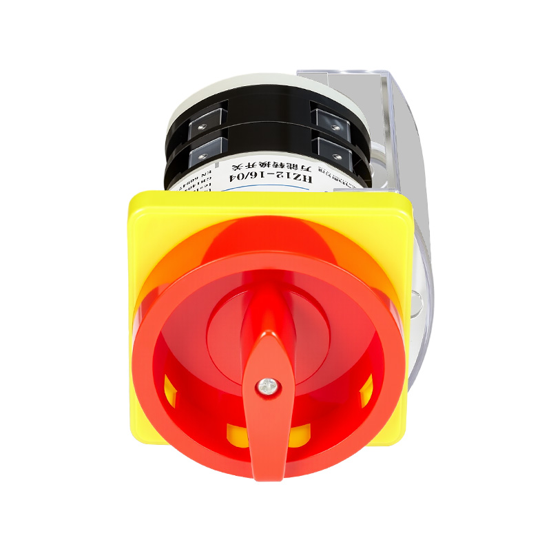 ZHUCO HZ12-16/04 0-1 Interruptor de desconexión de alimentación de dos secciones, dos posiciones y doble bloqueo