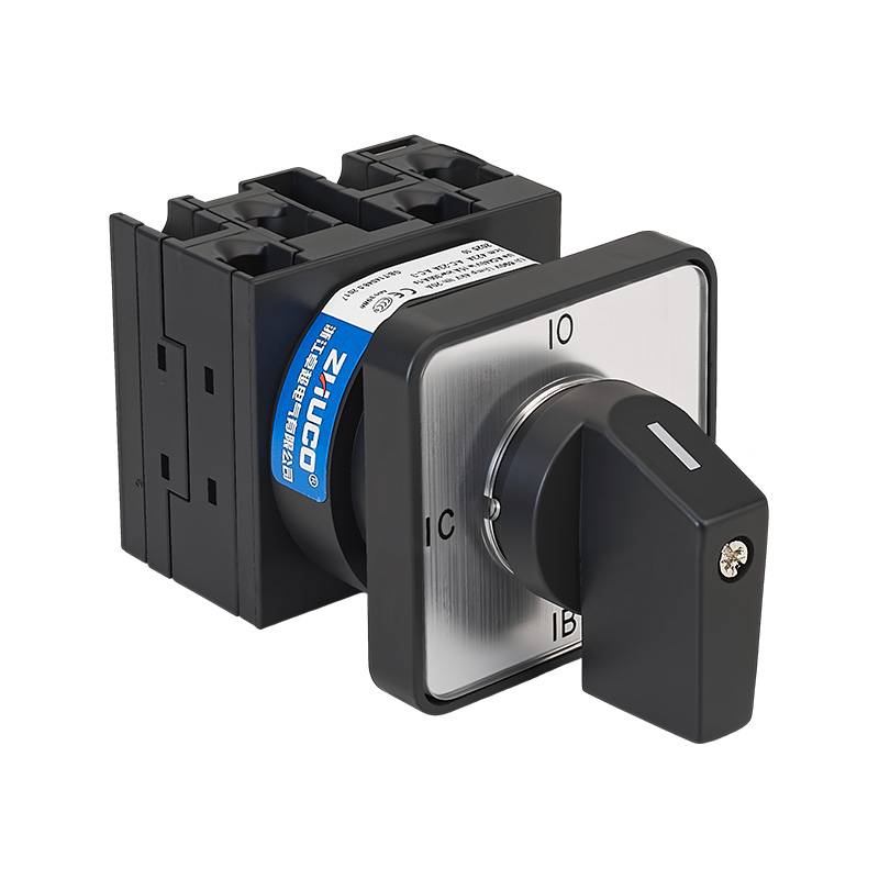 ZHUCO LW42A2-2815/LF406 Interruptor de leva de medición de conversión de corriente trifásica de dos transformadores de corriente con posición cero y sin cable neutro