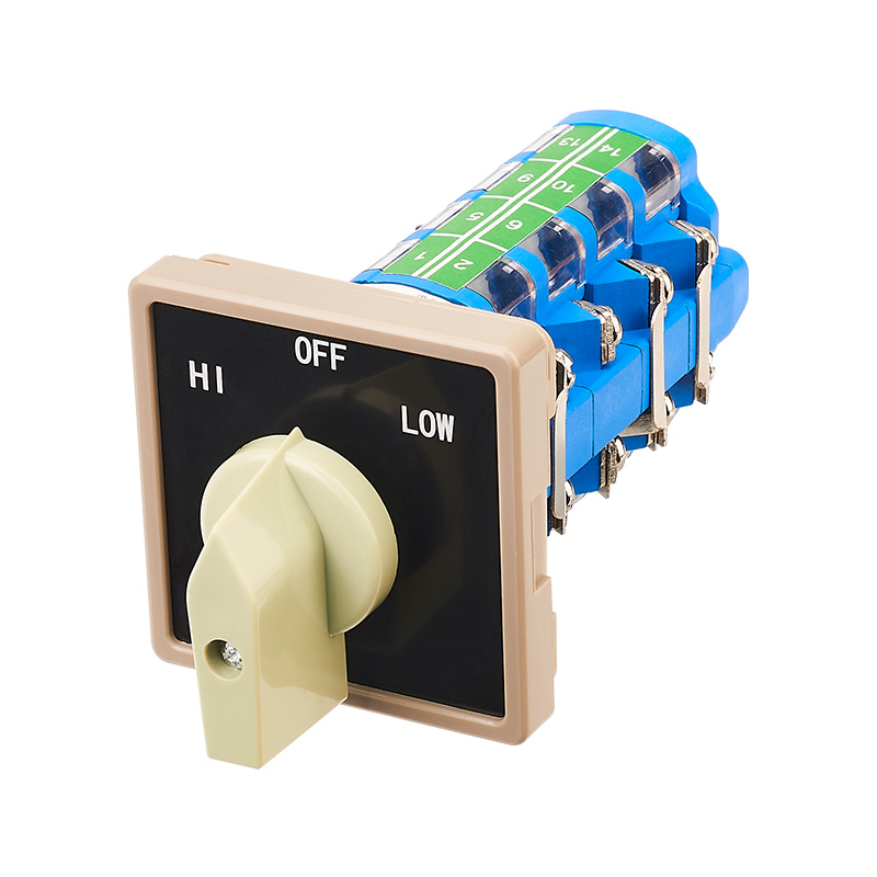 ZHUCO SC-68-B057-4 Interruptor de cambio trifásico de cuatro secciones HI-OFF-LOW