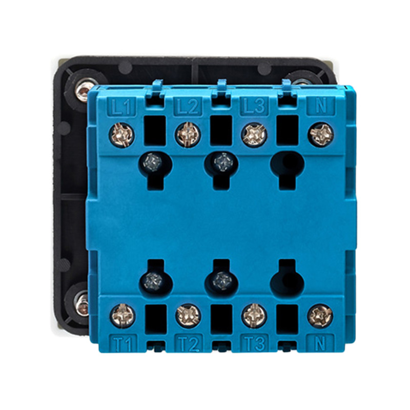 ZHUCO SZD11-25/400010 Disyuntor de carga de cuatro cables trifásico de dos pasos de dos pasos con panel de candado y montaje en panel de candado, color gris y negro