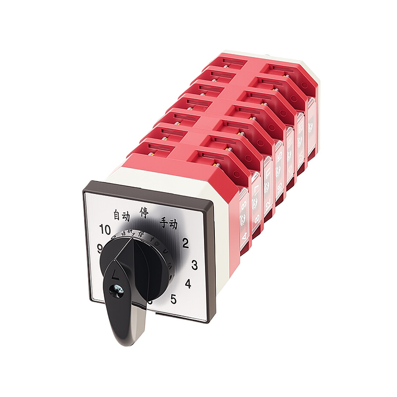 Interruptor de conmutación ajustable de diez circuitos para gabinete de condensadores ZHUCO LW12-16/TM707.7