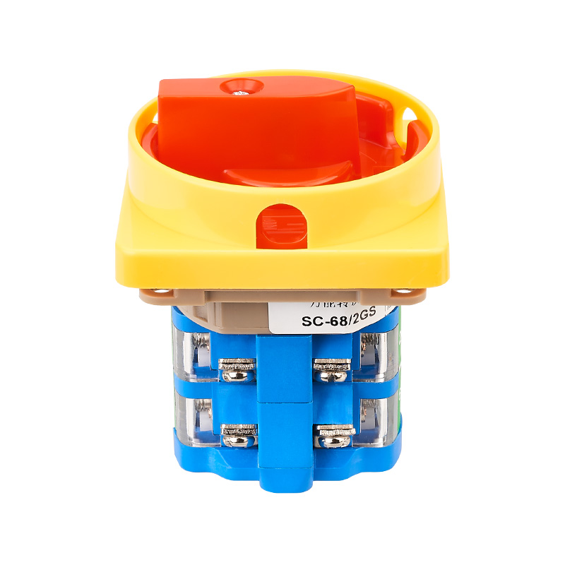 Interruptor de potencia de dos pasos y dos secciones ZHUCO SC-68/2GS 0-1 (cuatro grupos de doble polo en paralelo) Interruptor de potencia de dos pasos y dos secciones ZHUCO SC-68/2GS 0-1 (cuatro grupos de doble polo en paralelo)