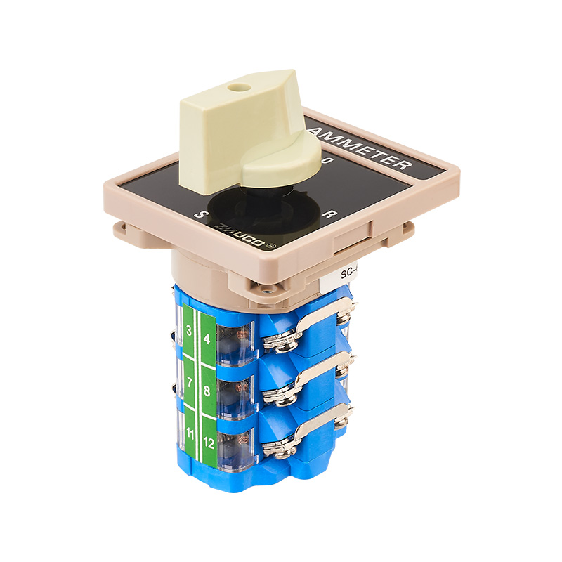 Interruptor de cambio de voltaje de siete pasos de tres secciones ZHUCO SC-68/3V