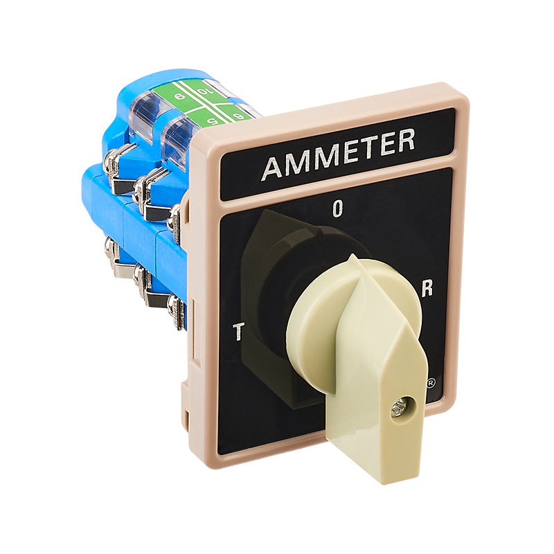 Interruptor de fase de amperímetro de tres secciones ZHUCO SC-68/3A 0RST