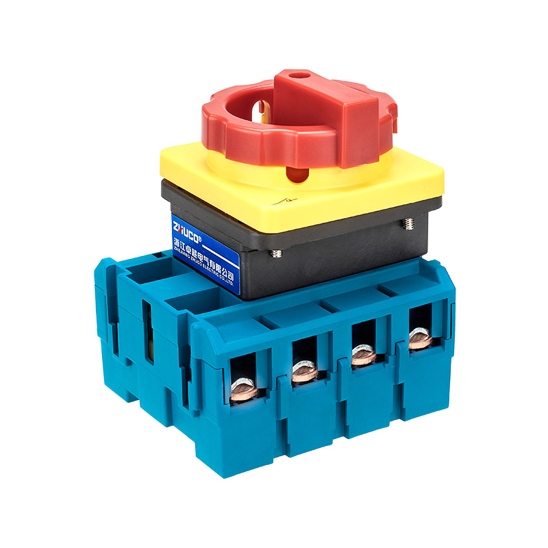 Interruptor de aislamiento de carga bifásico trifásico de cuatro cables ZHUCO SZD11-100/40001K OFF-ON (con bloqueo, tipo de alta corriente)