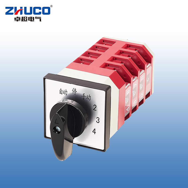 Interruptor de cambio de ajuste de cuatro circuitos para gabinete de condensadores ZHUCO LW12-16/TM704.4