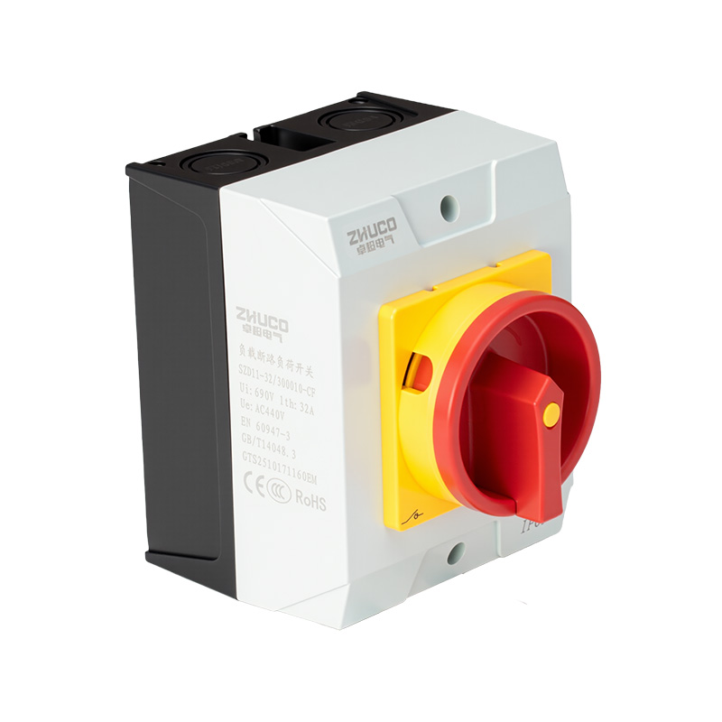 ZHUCO SZD11-32/300010-CF Interruptor de alimentación OFF-ON Desconector de carga protectora IP65