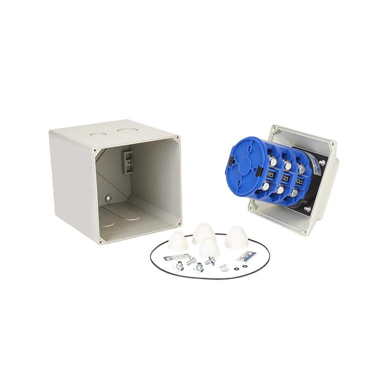 Interruptor de transferencia de protección IP65 de tres circuitos de corriente ultraalta ZHUCO SZW26-160/D303.3BF