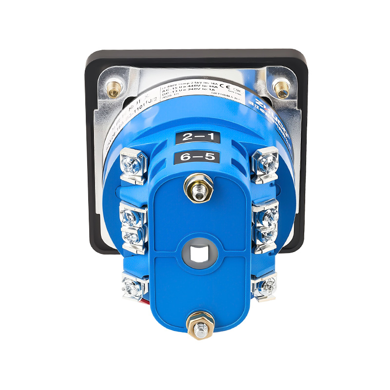 ZHUCO SZW26-16A-B3-11011J.2 Interruptor de cambio de tipo de reinicio de cinco posiciones y dos secciones