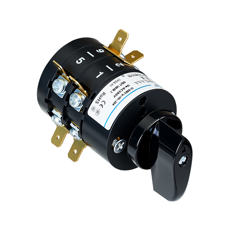 ZHUCO HZ5B-20/2.AAA 1-0-2 Interruptor combinado de tres posiciones y dos secciones