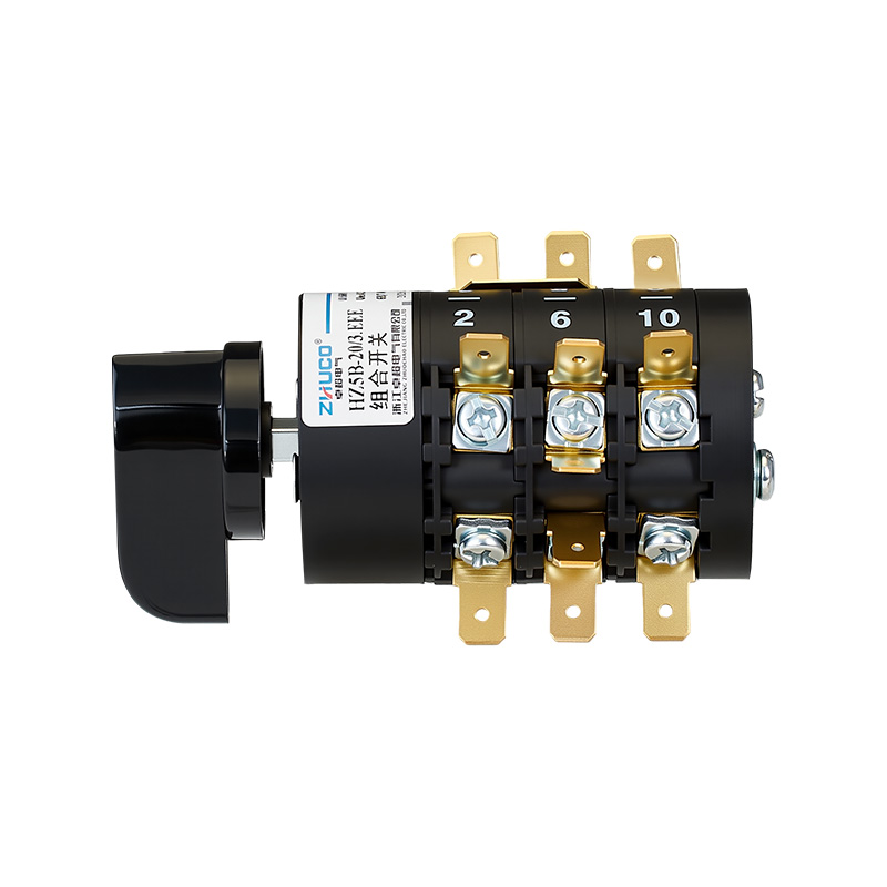 ZHUCO HZ5B-20/3.EEE 0-1-2-3-4 Interruptor combinado de cinco posiciones y tres secciones