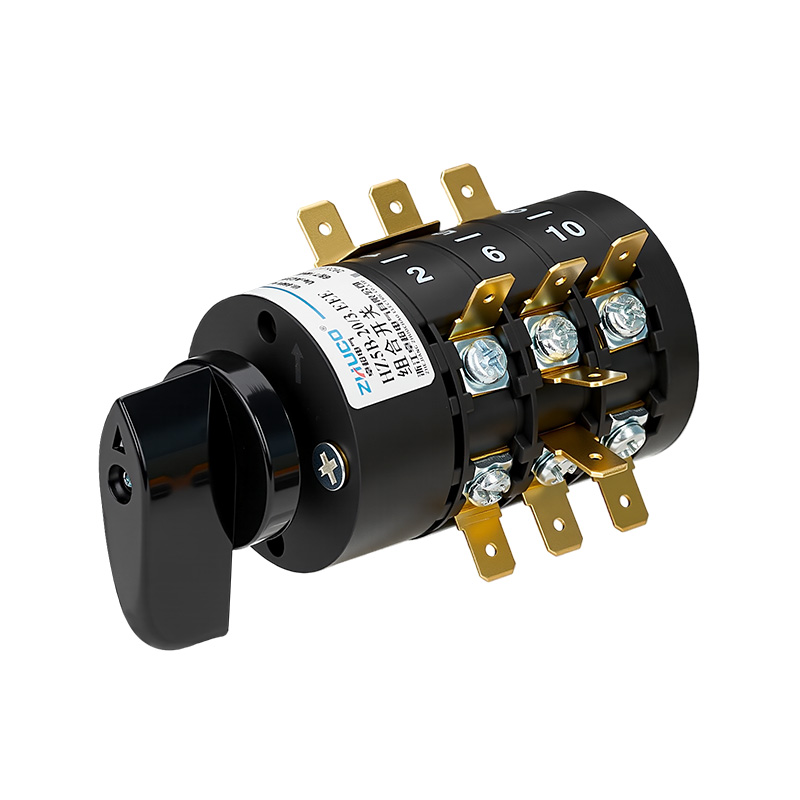 ZHUCO HZ5B-20/3.EEE 0-1-2-3-4 Interruptor combinado de cinco posiciones y tres secciones
