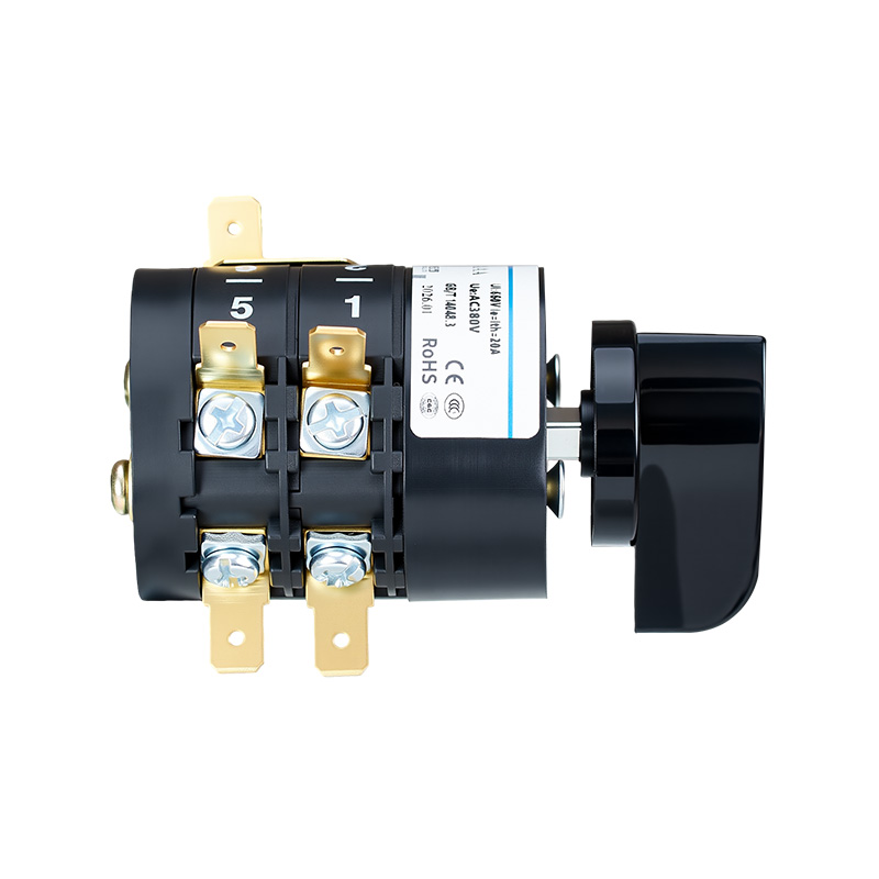 ZHUCO HZ5B-20/2.AAA 1-0-2 Interruptor combinado de tres posiciones y dos secciones