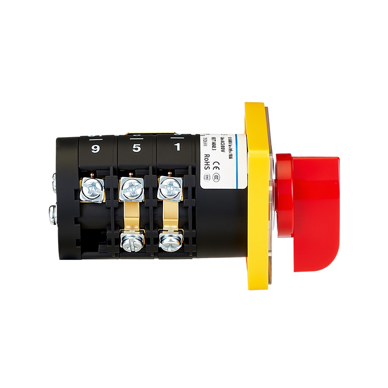 ZHUCO HZ5B-10/B005.3 1-0-2 Interruptor combinado de reinicio automático de tres posiciones y tres secciones