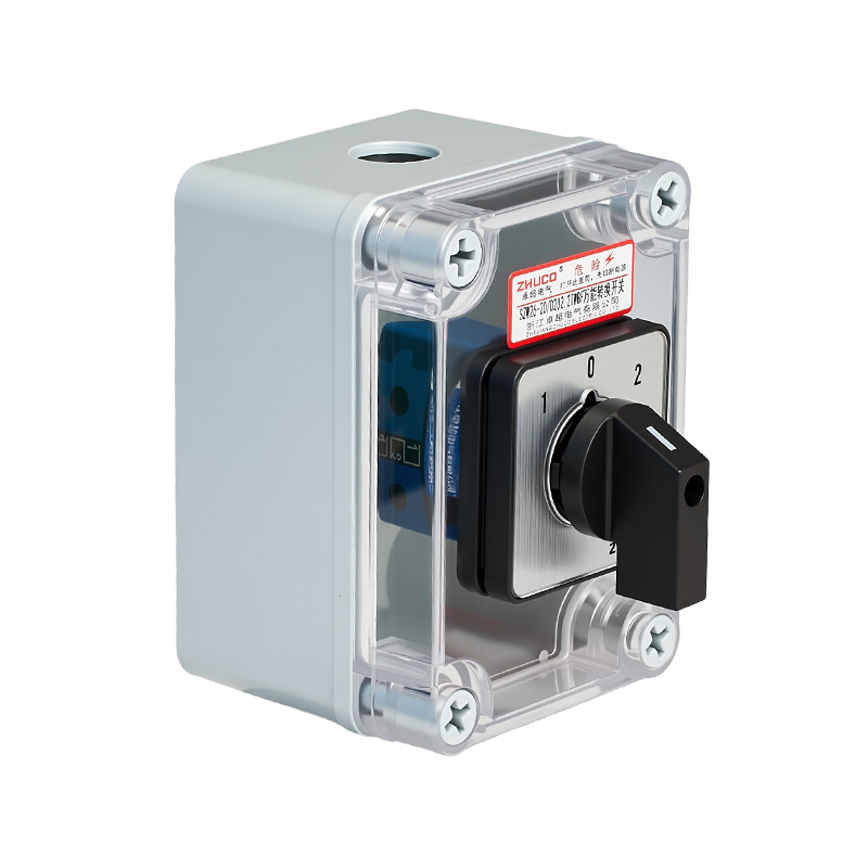 ZHUCO SZW26-20/D202.2TWBF 1-0-2 interruptor de cambio de tres posiciones y 2 secciones