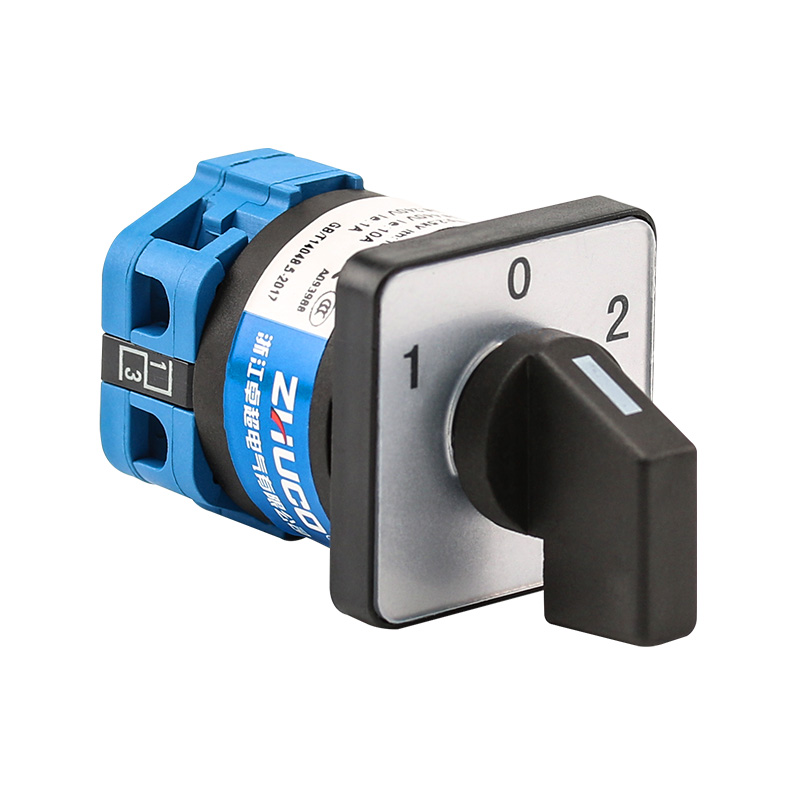 ZHUCO SZW26-10/D101.1 1-0-2 Interruptor de cambio de sección única de tres posiciones