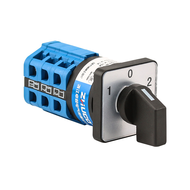 ZHUCO SZW26-10/D303.3 1-0-2 Interruptor de cambio de tres posiciones y tres secciones