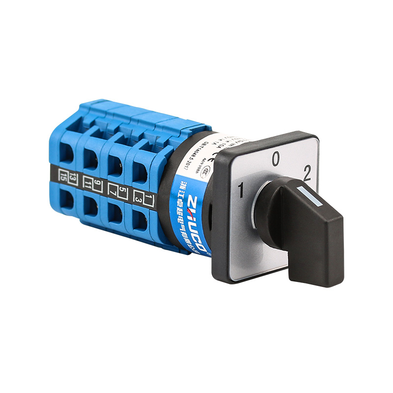 ZHUCO SZW26-10/D404.4 1-0-2 Interruptor de cambio de tres posiciones y cuatro secciones