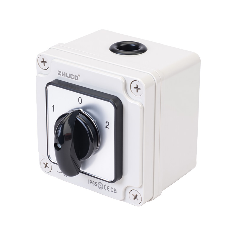 Interruptor de cambio protegido IP65 de tres circuitos ZHUCO SZW26-32/D303.3EF