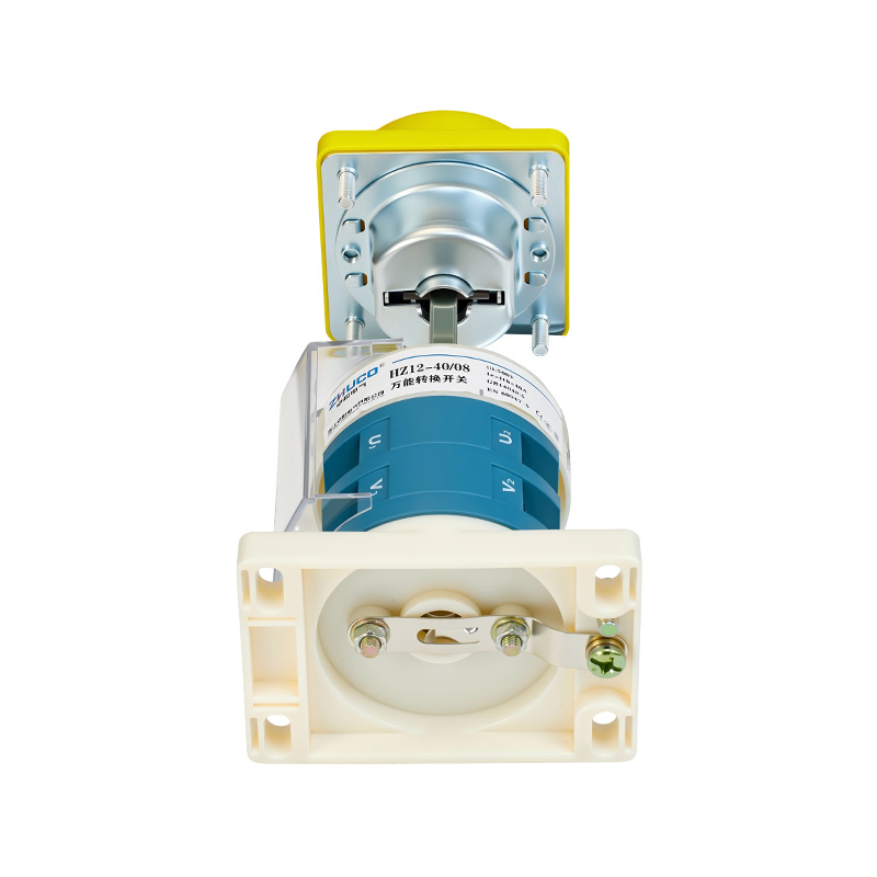 ZHUCO HZ12-40/08 OFFON Máquina herramienta de dos posiciones y dos secciones/gabinete eléctrico de listones Interruptor de cambio de corte de energía entrelazado