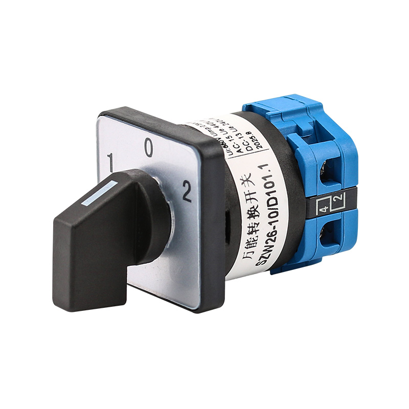 ZHUCO SZW26-10/D101.1 1-0-2 Interruptor de cambio de sección única de tres posiciones