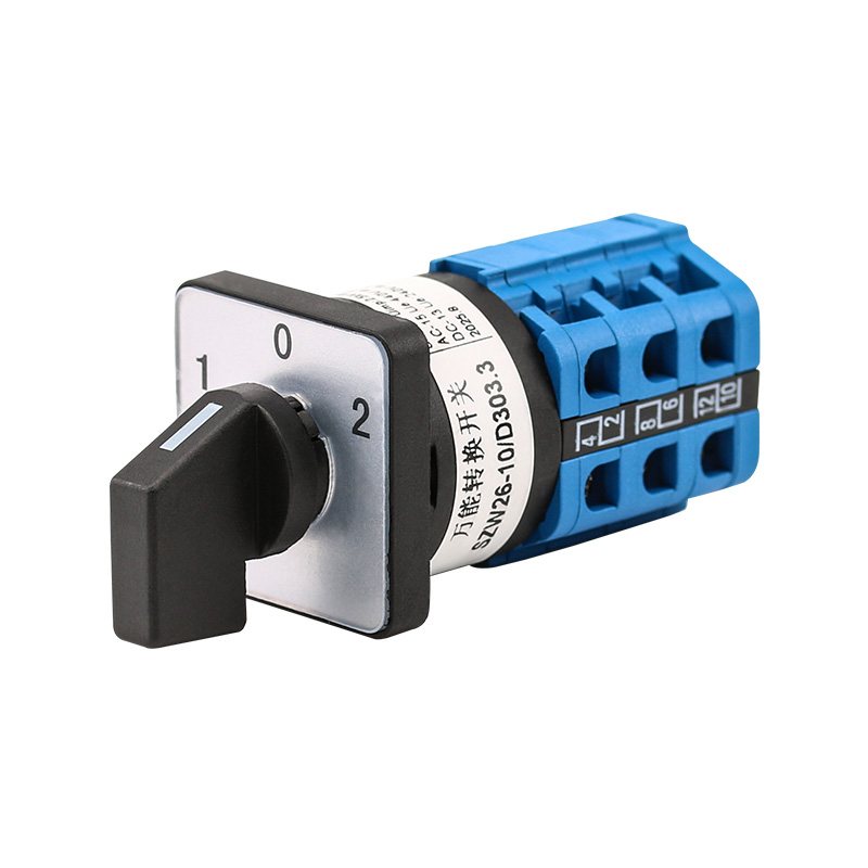 ZHUCO SZW26-10/D303.3 1-0-2 Interruptor de cambio de tres posiciones y tres secciones