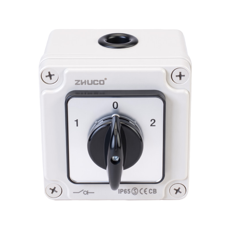 Interruptor de cambio protegido IP65 de tres circuitos ZHUCO SZW26-32/D303.3EF