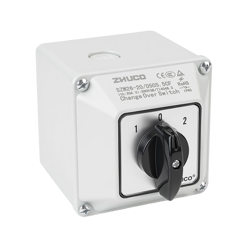 Interruptor de cambio protegido IP65 multicircuito ZHUCO SZW26-20/D505.5CF