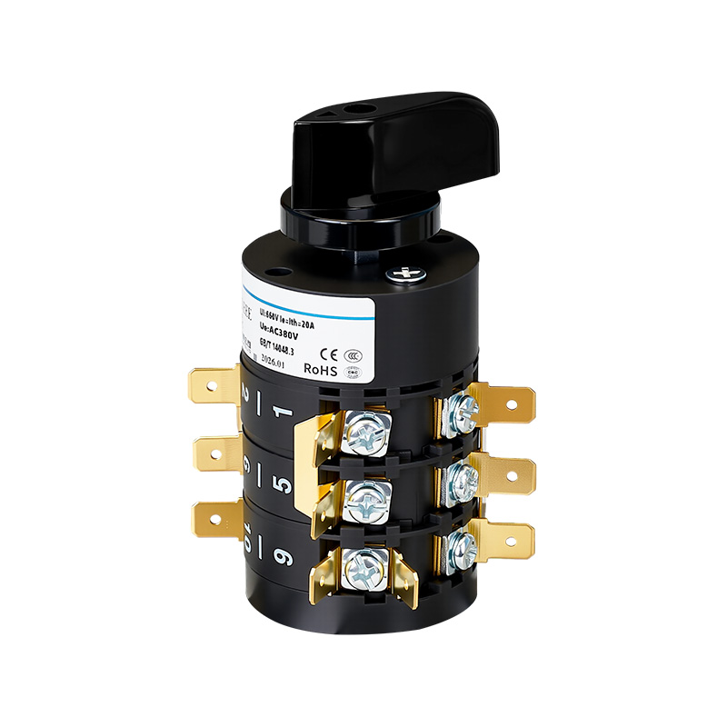 ZHUCO HZ5B-20/3.EEE 0-1-2-3-4 Interruptor combinado de cinco posiciones y tres secciones