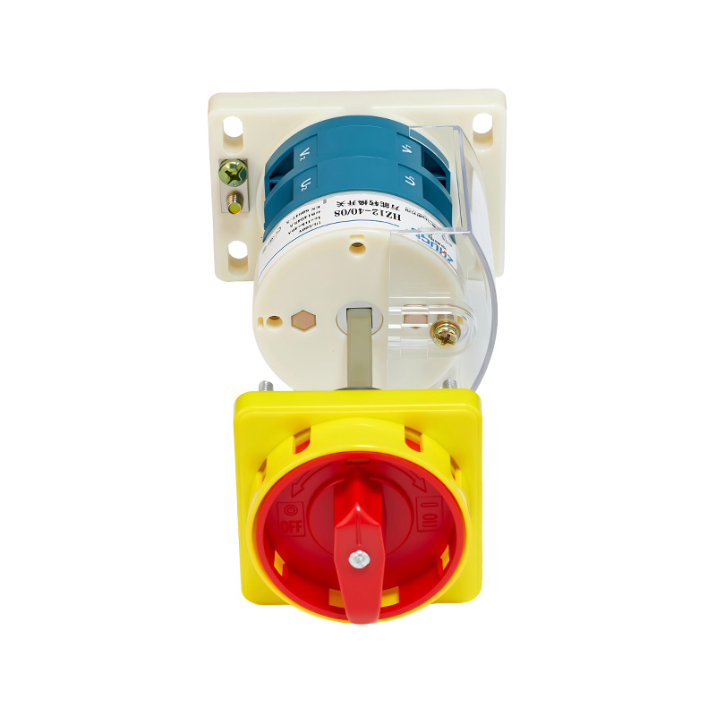 ZHUCO HZ12-40/08 OFFON Máquina herramienta de dos posiciones y dos secciones/gabinete eléctrico de listones Interruptor de cambio de corte de energía entrelazado