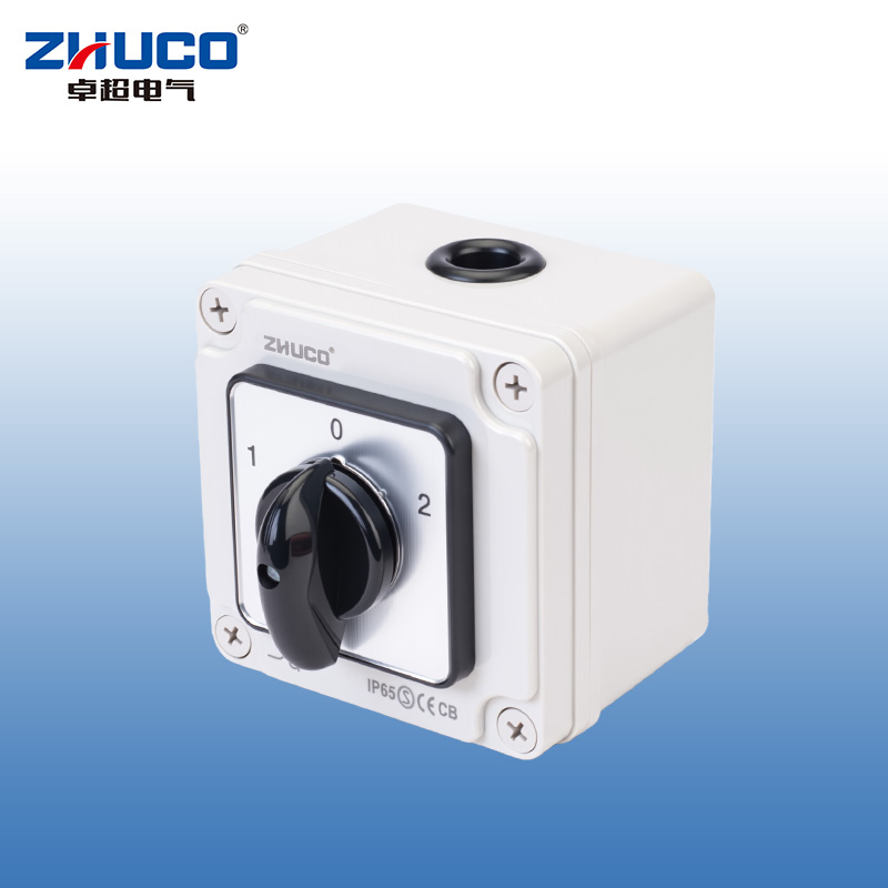 Interruptor de cambio protegido IP65 de tres circuitos ZHUCO SZW26-32/D303.3EF