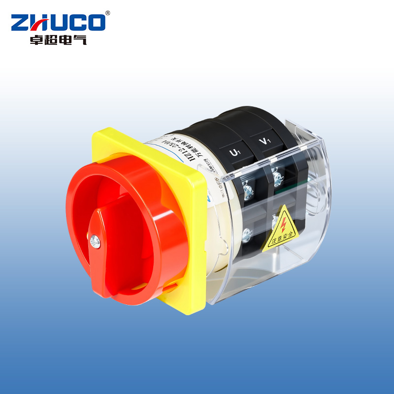 ZHUCO HZ12-25/04 0-1 Interruptor de cambio de corte de energía de dos posiciones y dos secciones