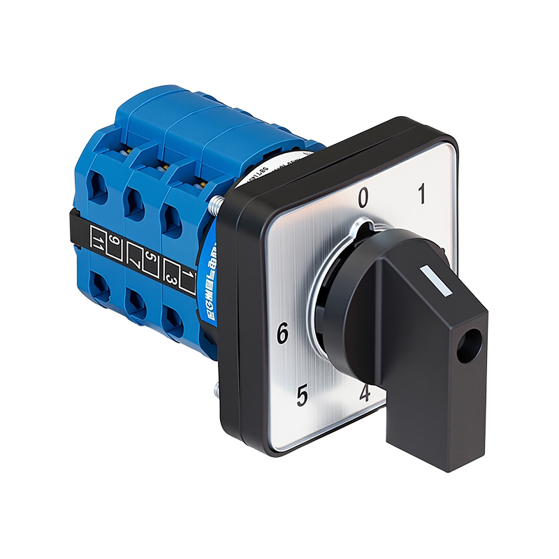 ZHUCO SZW26-20/0-6.3 0-1-2-3-4-5-6 Interruptor de cambio de tres secciones y siete posiciones