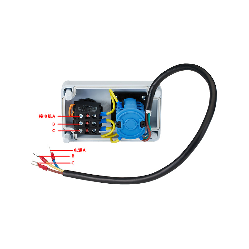 ZHUCO SZW26-20/5.5N.3 Interruptor de avance/retroceso de parada de emergencia trifásico