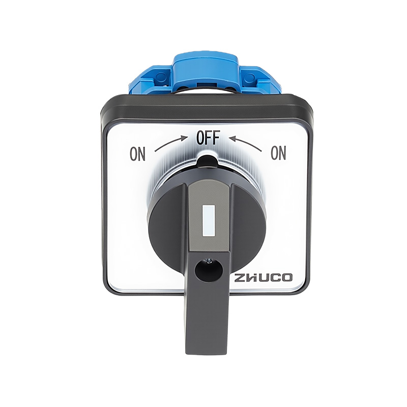 ZHUCO SZW26-20/B101.1 ON-OFF-ON Interruptor de conmutación de reinicio automático de una sección y tres posiciones
