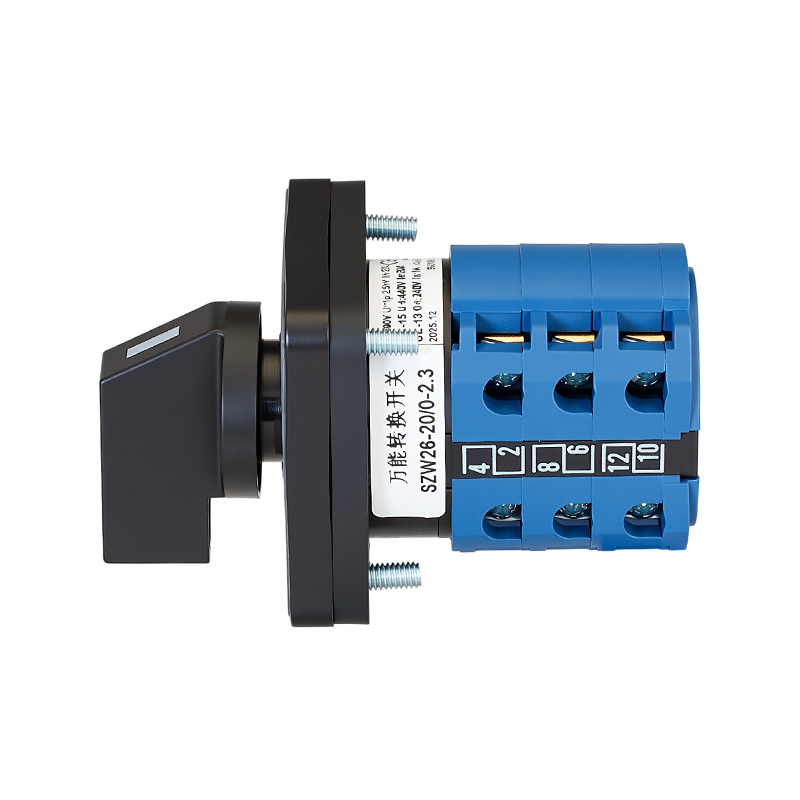 ZHUCO SZW26-20 0-2.3 0-1-2 Interruptor de cambio de tres posiciones y tres secciones