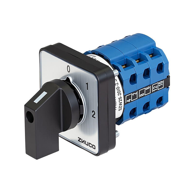 ZHUCO SZW26-20 0-2.3 0-1-2 Interruptor de cambio de tres posiciones y tres secciones