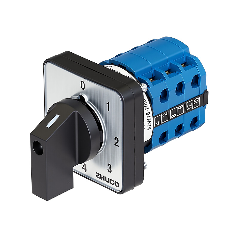 ZHUCO SZW26-20/0-6.3 0-1-2-3-4-5-6 Interruptor de cambio de tres secciones y siete posiciones