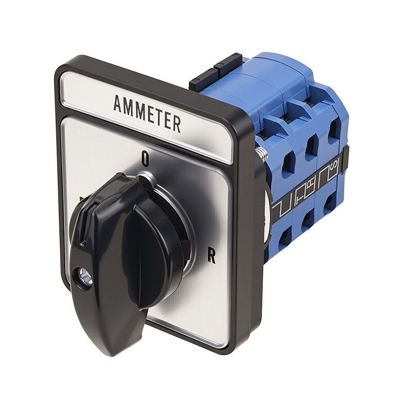 ZHUCO SZW26-20/LH3.3 Interruptor de cambio de corriente de tres canales de tres posiciones y tres posiciones con panel largo redondo 0RST