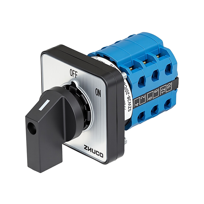 ZHUCO SZW26-20/C06.3 OFF-ON Interruptor de encendido/apagado de dos posiciones y tres secciones