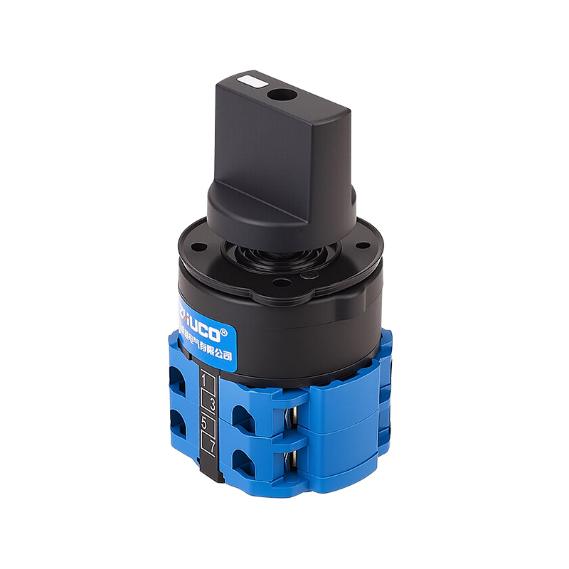 ZHUCO SZW26-20/D202.2OM 1-0-2 Interruptor de cambio de montaje doble de dos secciones y tres posiciones