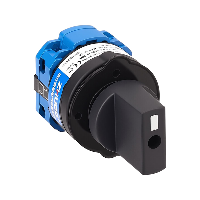 ZHUCO SZW26-20/D101.1OM Interruptor de cambio de montaje de dos orificios, una sección y tres posiciones