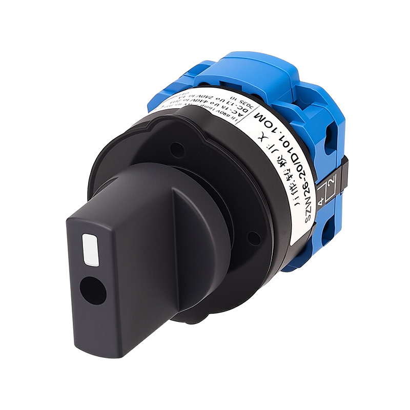 ZHUCO SZW26-20/D101.1OM Interruptor de cambio de montaje de dos orificios, una sección y tres posiciones