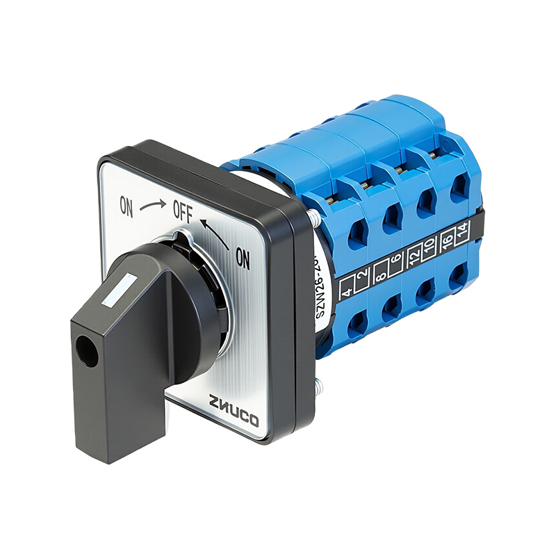 ZHUCO SZW26-20/B404.4 ENCENDIDO-APAGADO-ENCENDIDO Interruptor de conmutación de reinicio automático de cuatro secciones y tres posiciones