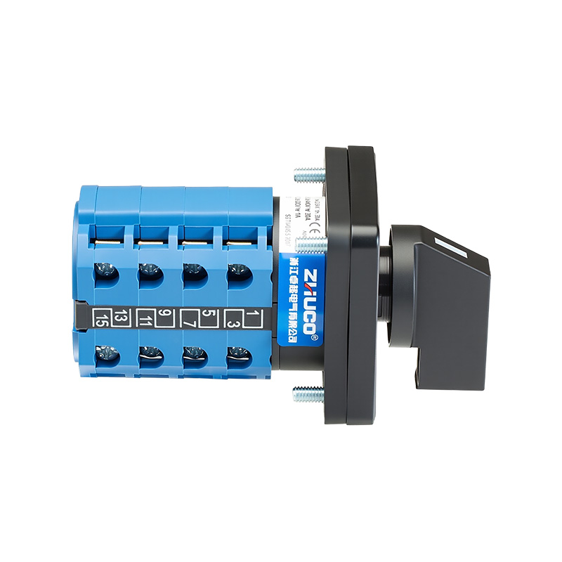 ZHUCO SZW26-20/B404.4 ENCENDIDO-APAGADO-ENCENDIDO Interruptor de conmutación de reinicio automático de cuatro secciones y tres posiciones