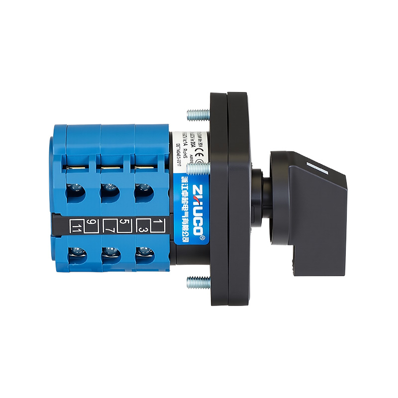 ZHUCO SZW26-20/C06.3 OFF-ON Interruptor de encendido/apagado de dos posiciones y tres secciones
