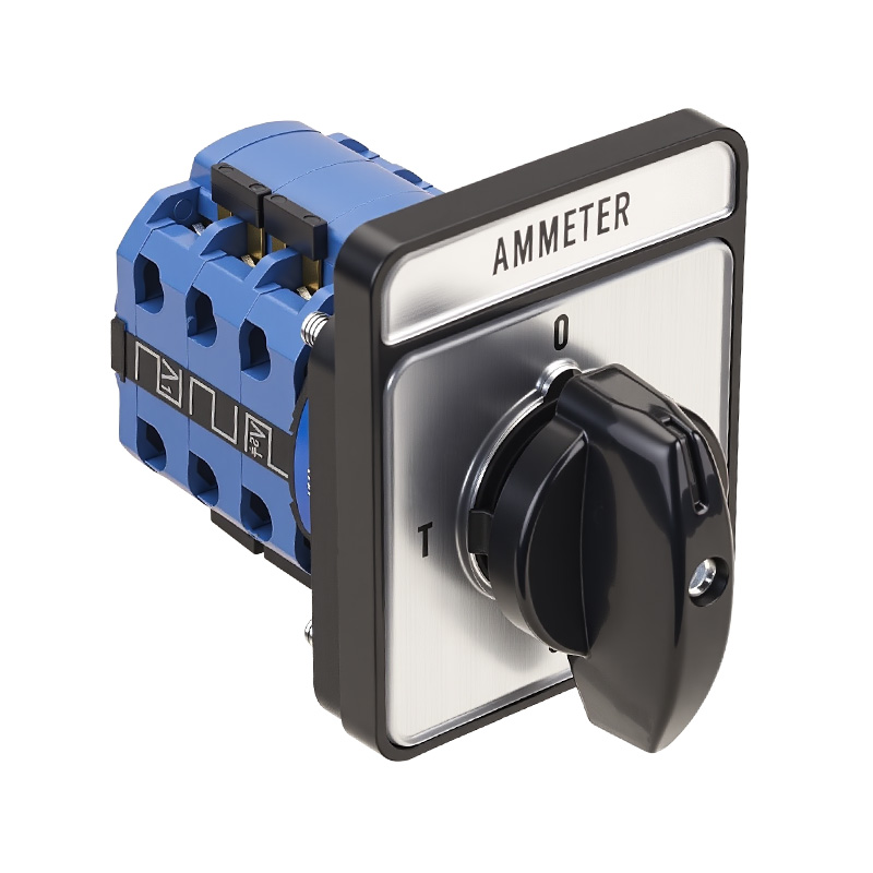 ZHUCO SZW26-20/LH3.3 Interruptor de cambio de corriente de tres canales de tres posiciones y tres posiciones con panel largo redondo 0RST